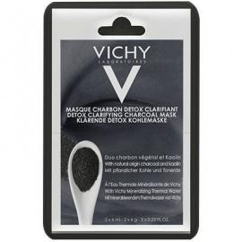 Vichy Pureté Thermale Mascarilla de Carbón Desintoxicante Mascarilla 2x6ml