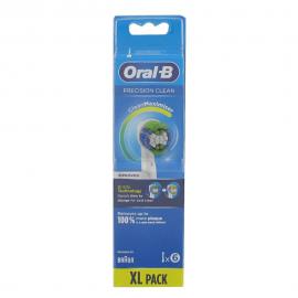 Oral B recambio cepillo electrico precision clean 6 unidades