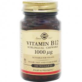 Solgar Vitamina B12 1000 µg 100 Comprimidos