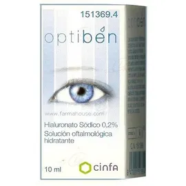 Optiben Ojos Secos Gotas Sequedad Ocular 10 ml