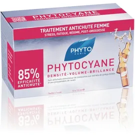 Phyto Phytocyane Tratamiento anticaída para mujer 12 ampollas