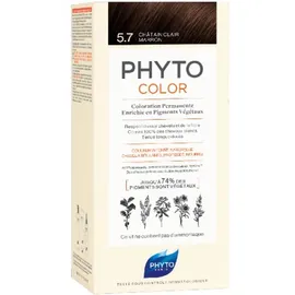 Phyto Phytocolor coloración permanente 5.7 castaño marrón claro
