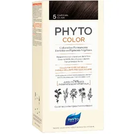 Phyto Phytocolor coloración permanente 5 castaño claro