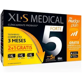 XLS MEDICAL FORTE 5 NUDGE 180 CÁPSULAS 2 + 1