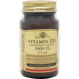 Solgar Vitamina D3 1000 UI 100 Comprimidos