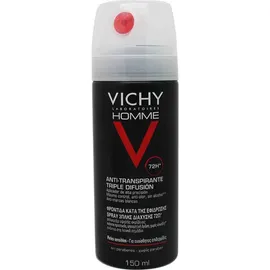 Vichy Desodorante Hombre Antitranspirante Spray 72 h 150 ml
