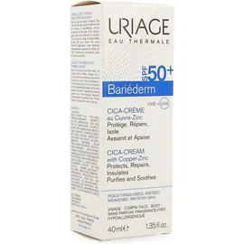 Uriage Bariéderm cica-crema SPF50+ Crema 40ml
