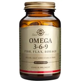 Solgar Omega 3-6-9 Cápsulas flexibles 60 unidades