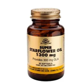 Solgar Super starflower aceite 1300mg Cápsulas flexibles 30 unidades