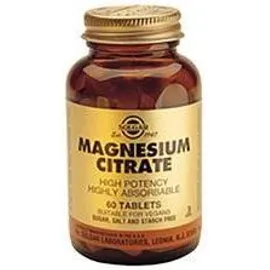 Solgar Magnesium Citrate Tabletas 120 unidades