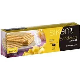 Siken Diet sanwich de queso 6 unidades