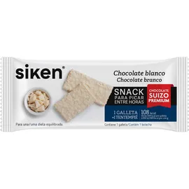SikenForm snack galleta chocolate blanco 22gr