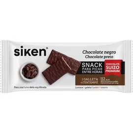SikenForm snack galleta chocolate negro 22gr